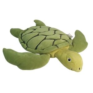IKEA Blavingad Sea Turtle Plush 17" Green Stuffed Animal Toy 105.320.41
